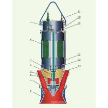 Pompe à flux axial submersible Zq avec certificat CE